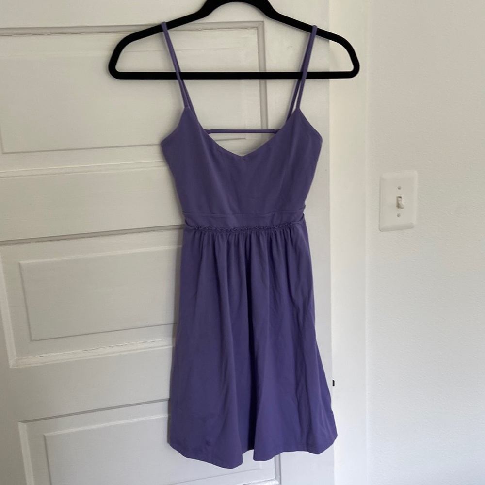 Susana Monaco open back mini dress, XS